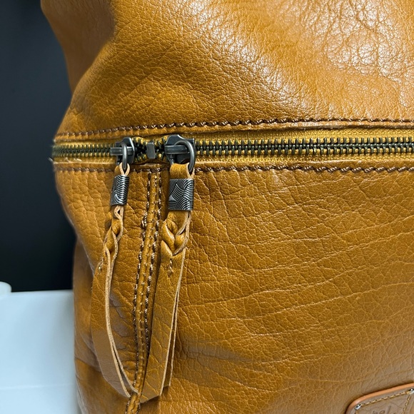 The Sak Boho Brown Leather Backpack - Picture 3 of 8